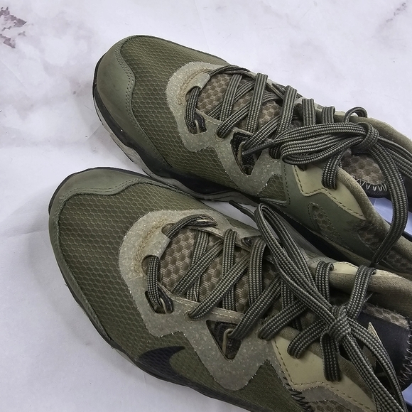 Nike Trail Mens 9 Juniper CW3808-200 Green Lace Up Low Top Running Shoe Sneaker - Picture 7 of 14